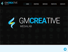 Tablet Screenshot of gmcreative.com